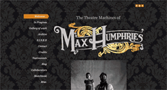 Desktop Screenshot of maxhumphries.com